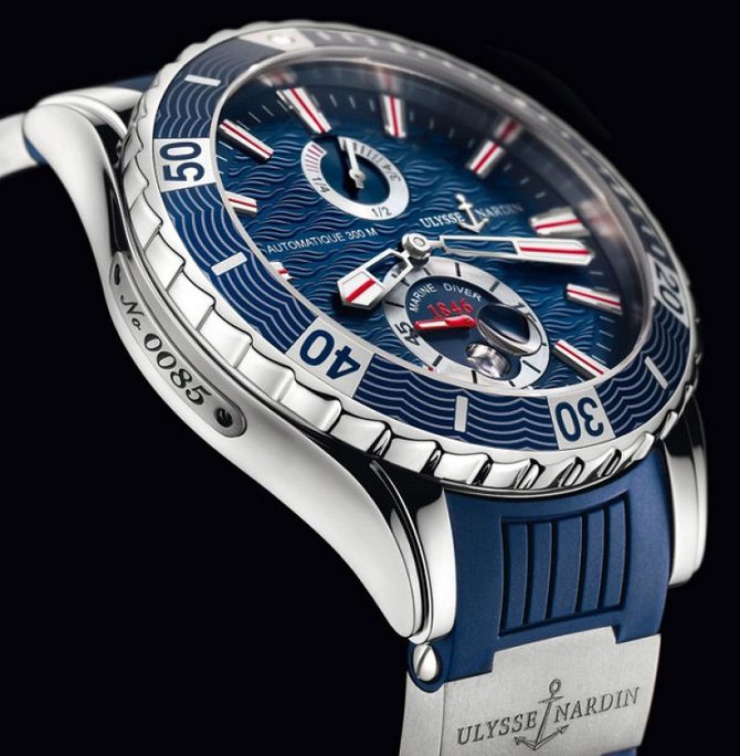 Ulysse Nardin 263-10-3/93 Maxi Marine Diver Marine Diver Steel - фото 2