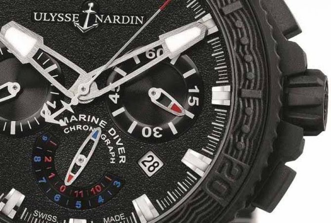 Ulysse Nardin 353-92-3C Maxi Marine Diver Black Sea Chronograph - фото 4