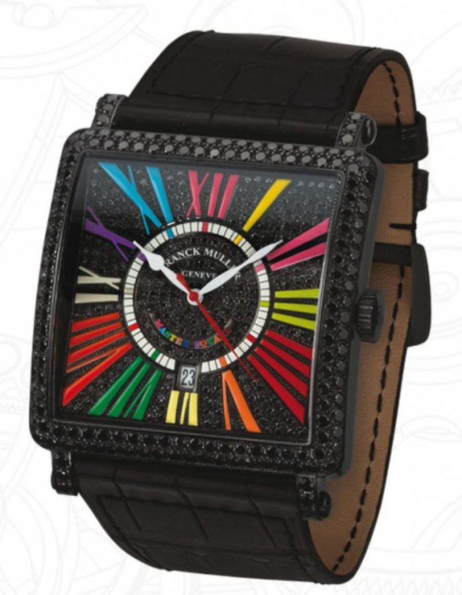 Franck Muller 6000 H SC DT NR COL DRM R D CD Master Square Automatic Date