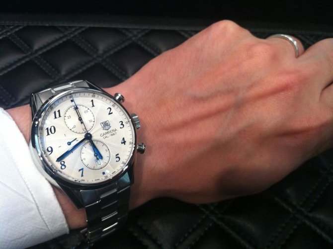 Tag Heuer CAR2114.BA0724 Carrera Calibre 1887 Automatic Chronograph 41 mm - фото 4