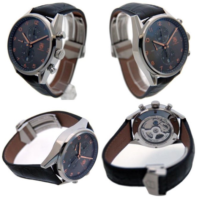 Tag Heuer CAR2013.FC6313 Carrera Calibre 1887 Automatic Chronograph 43 mm - фото 6