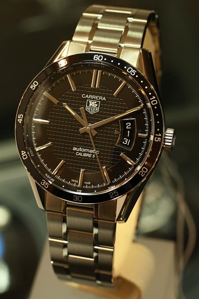 Tag Heuer WV211M.BA0787 Carrera Calibre 5 Automatic 39 mm - фото 6