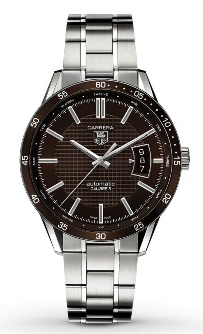 Tag Heuer WV211N.BA0787 Carrera Calibre 5 Automatic 39 mm - фото 2