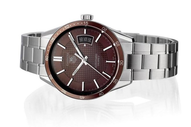 Tag Heuer WV211N.BA0787 Carrera Calibre 5 Automatic 39 mm - фото 3