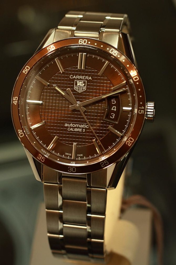 Tag Heuer WV211N.BA0787 Carrera Calibre 5 Automatic 39 mm - фото 4