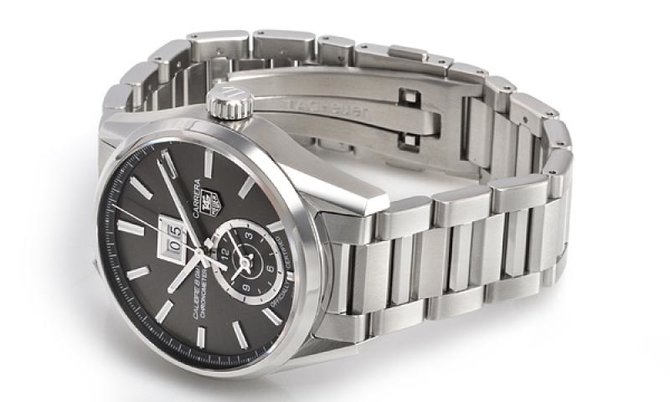 Tag Heuer WAR5012 BA0723 Carrera Calibre 8 Grande Date GMT - фото 5
