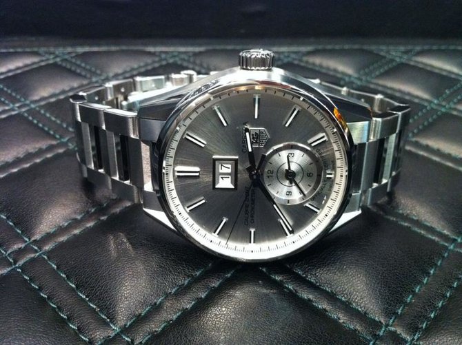 Tag Heuer WAR5012 BA0723 Carrera Calibre 8 Grande Date GMT - фото 9