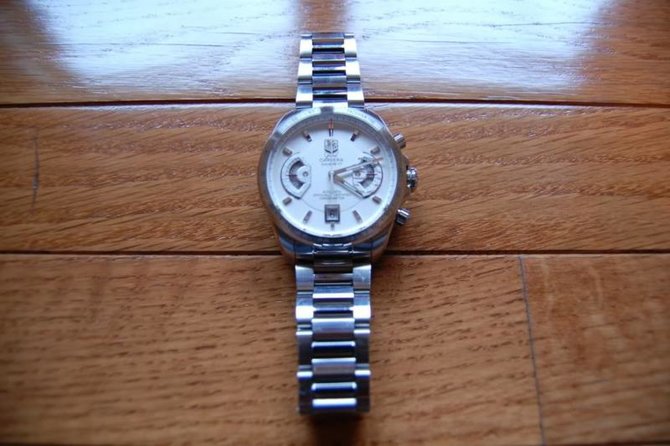 Tag Heuer CAV511B.BA0902 Grand Carrera Calibre 17 Automatic Chronograph 43 mm  - фото 8