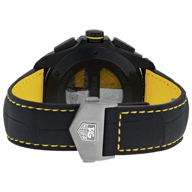 Tag Heuer CAV5186.FC6304 Grand Carrera Calibre 36 RS Caliper Automatic Chronograph 43  - фото 6