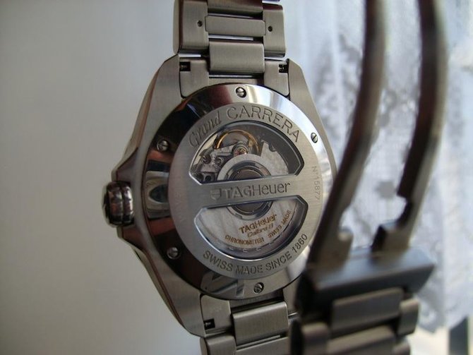 Tag Heuer WAV5112.BA0901 Grand Carrera Calibre 8 RS Grand-Date GMT Automatic 42.5 mm  - фото 7
