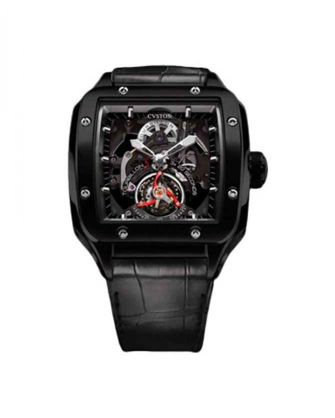Cvstos Evosquare 50 T-S Tourbillon Sport Titan 5N Full Complications Evosquare 50 T-S Tourbillon Sport Titan 5N Full