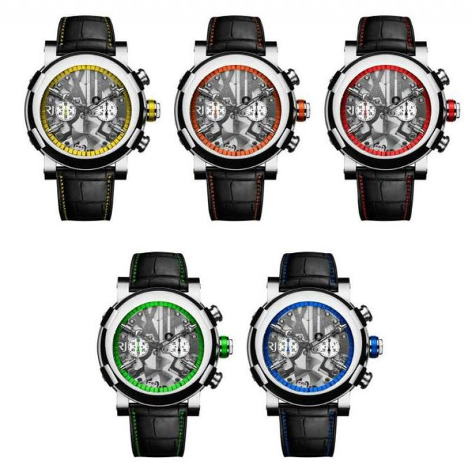 Romain Jerome RJ.T.CH.SP.005.01 Titanic-Dna Steampunk Chrono Colours - фото 7