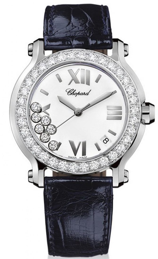Chopard 278475-3037 Happy Sport Round 36mm 7 Diamonds Edition 2