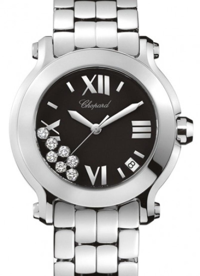 Chopard 278477-3004 Happy Sport Round 36mm 7 Diamonds Edition 2