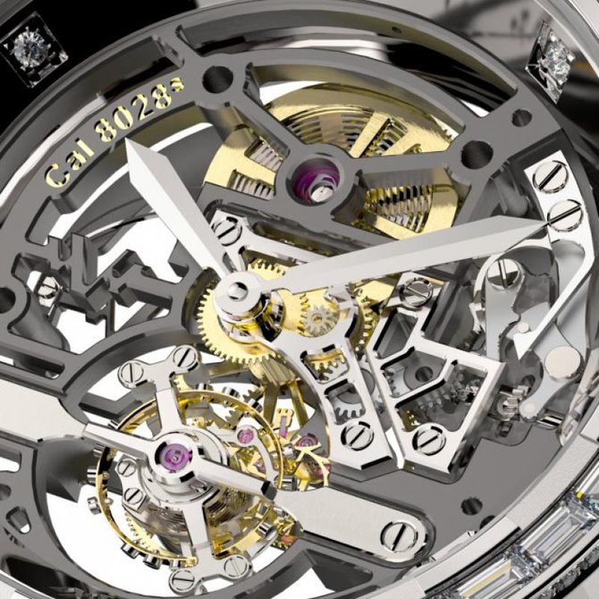 DeWitt T8.TH.009 Twenty-8-Eight Skeleton Tourbillon - фото 2