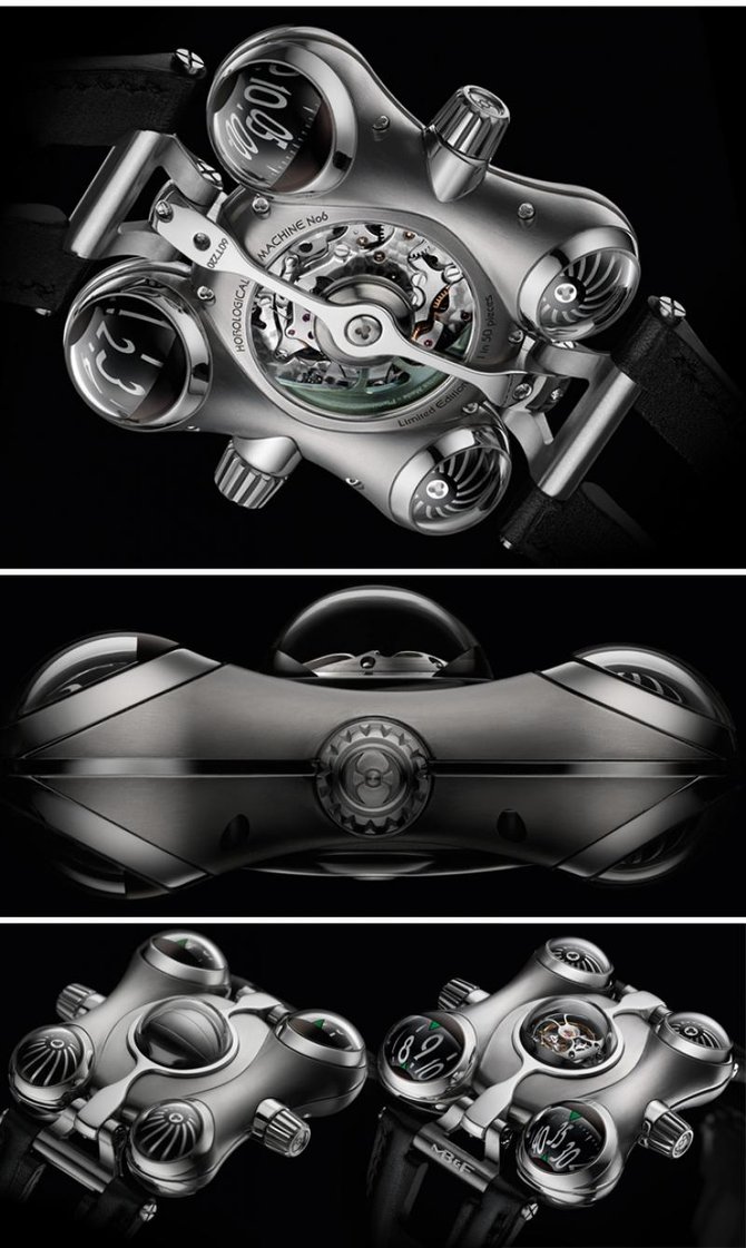 MB&F 60.TL.B Horological Machines HM6 Space Pirate - фото 3