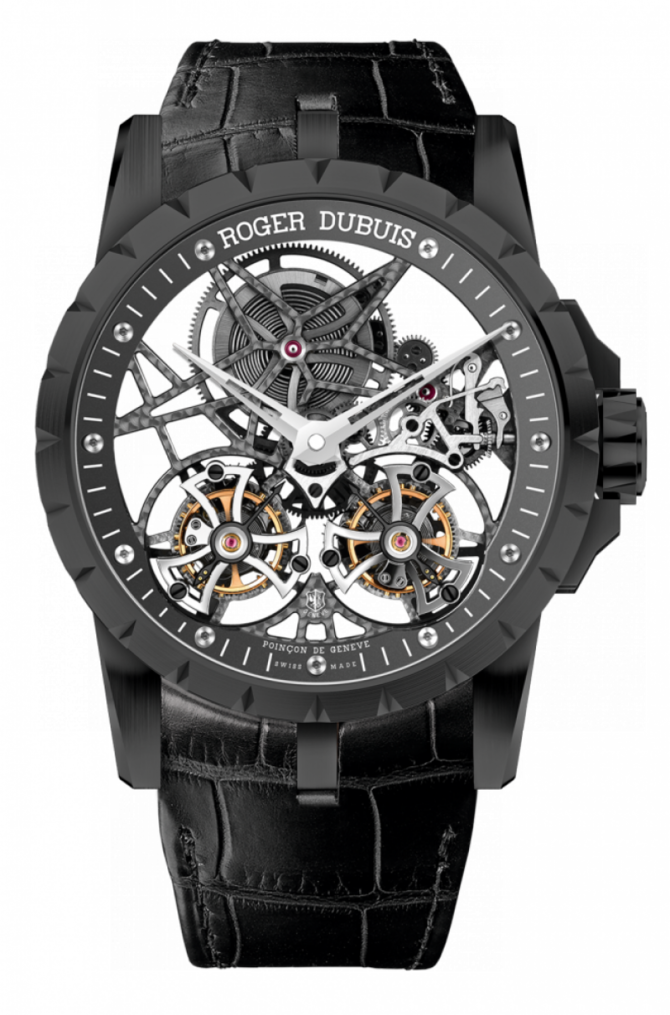 Roger Dubuis RDDBEX0471 Excalibur Skeleton Double Tourbillon