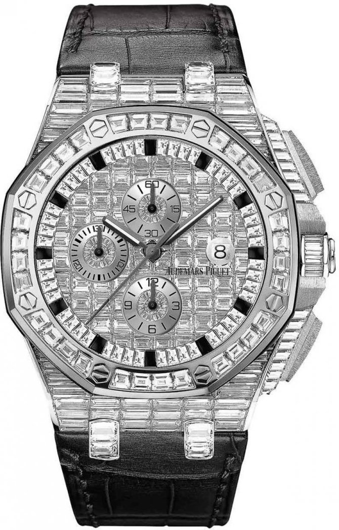 Audemars Piguet 26403BC.ZZ.D102CR.01 Royal Oak Offshore Chronograph Gold Jeweled 