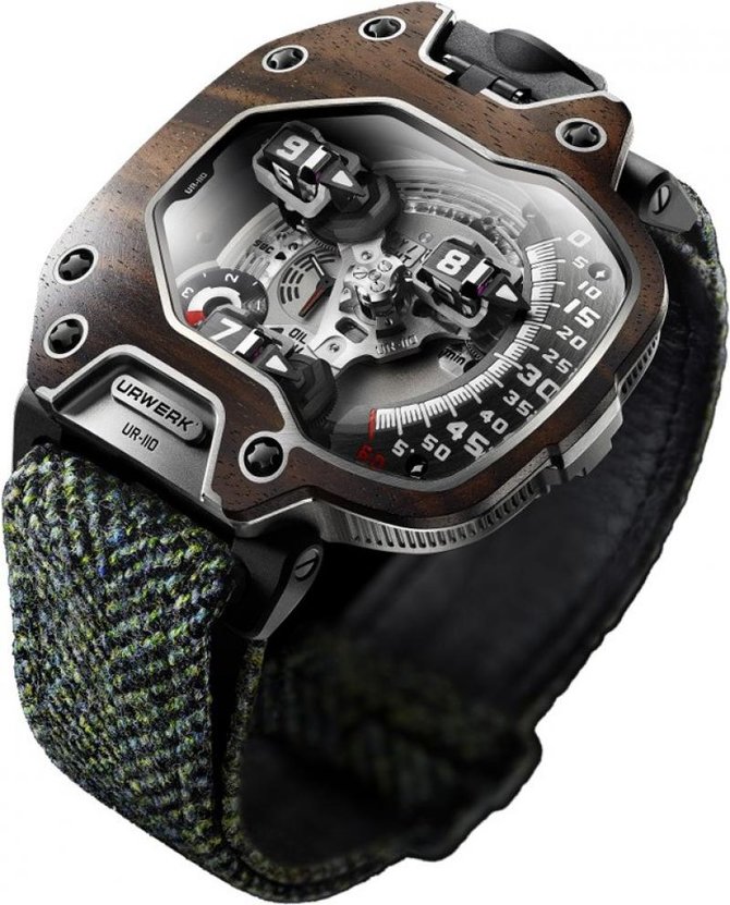 Urwerk UR-110 Eastwood Macassar Ebony UR-110 Automatic