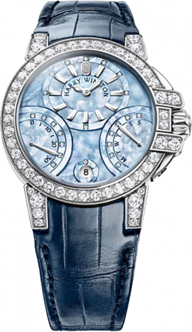 Harry Winston Biretrograde 36mm white gold Ocean Collection - фото 1