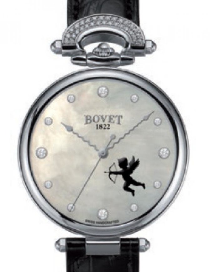 Bovet H32WA079-SD2-LT05 Chateau De Motiers White Gold Miniature Painting Cupid