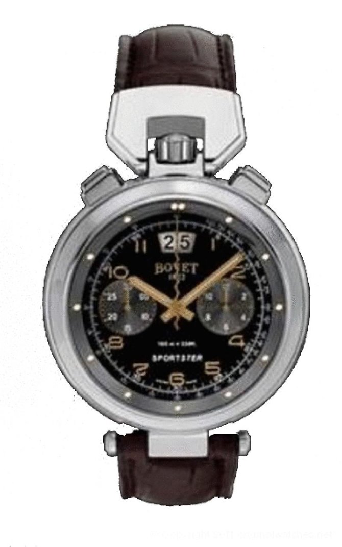 Bovet Bovet Sportster-06 Sportster Chronograph Steel with blackened inner bezel