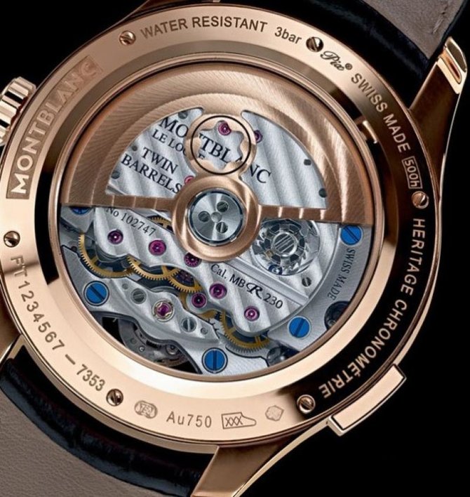 Montblanc 112542 Star Meisterstuck Heritage Chronometrie ExoTourbillon Minute Chronograph - фото 3
