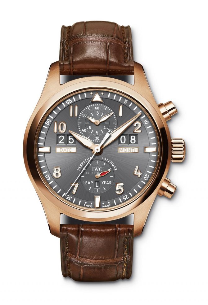 IWC IW379105 Pilot's Spitfire Chronograph Perpetual Calendar Mens  - фото 1