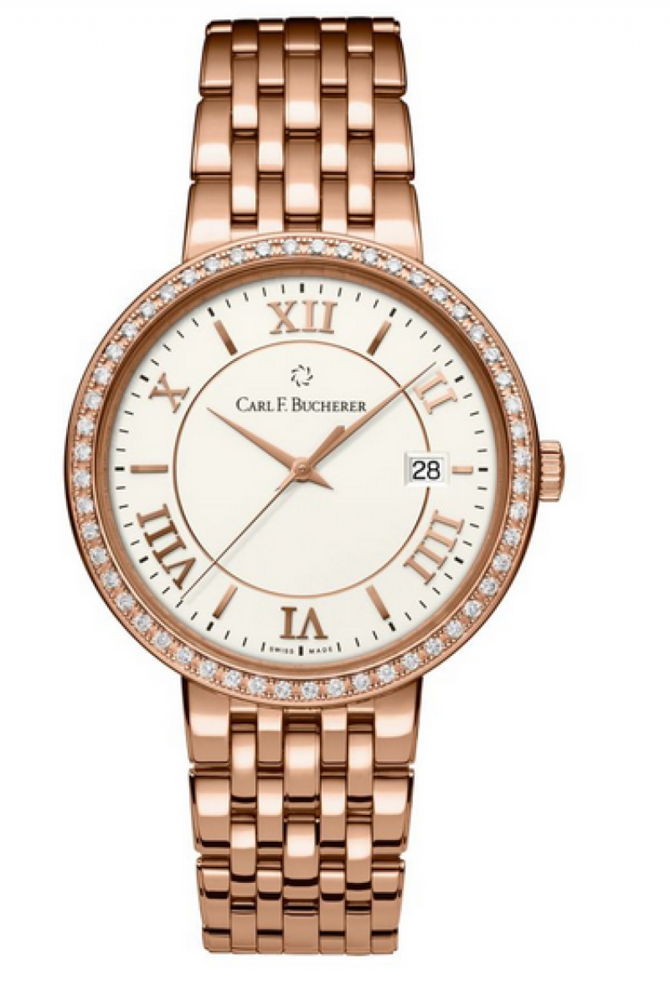 Carl F. Bucherer 00.10311.03.15.31 Adamavi 39 mm  - фото 1