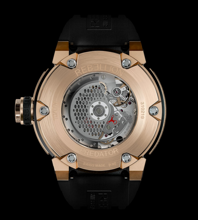 Rebellion Red Gold and Ceramic Predator Mono-Pusher - фото 2