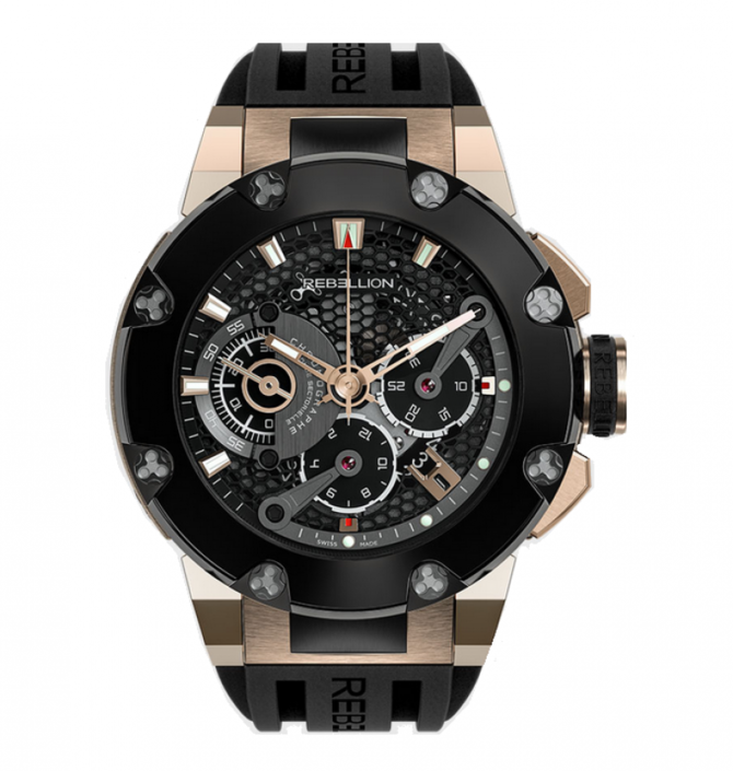 Rebellion Gold & Ceramic Predator Chrono-Pusher - фото 1