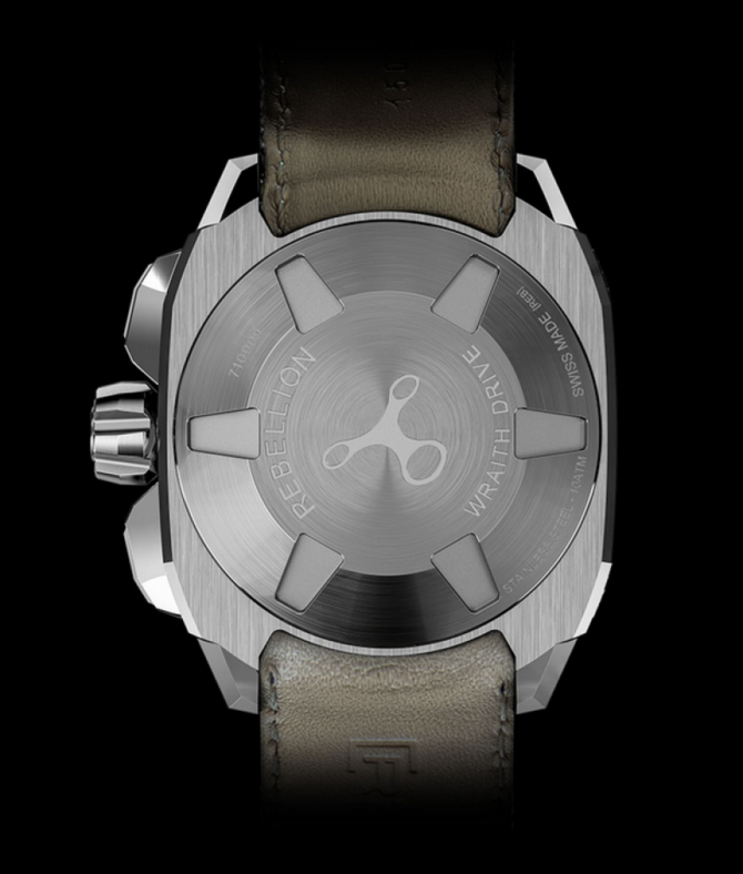 Rebellion Black DLC-treated Stainless Steel Wraith Drive - фото 2