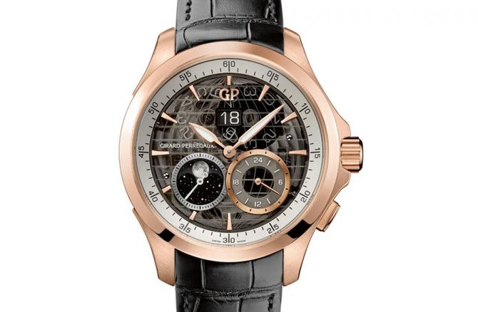 Girard Perregaux 49655-52-232-BB6A WW.TC Traveller Large Date Moon Phases & GMT - фото 4