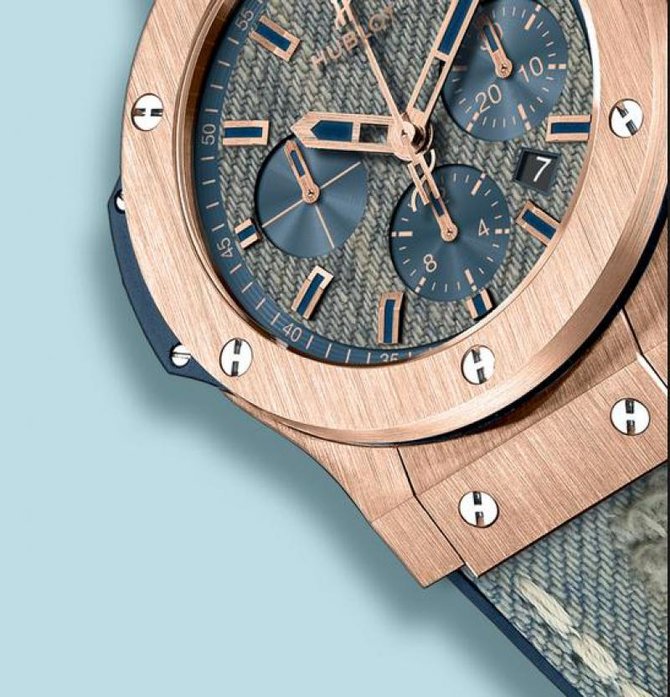 Hublot 301.PL.2780.NR.JEANS Big Bang 44mm Jeans Gold - фото 3