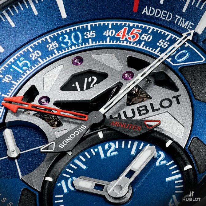 Hublot 413.NX.1129.LR.PSG15 Big Bang Unico Bi-Retrograde Paris Saint-Germain - фото 4