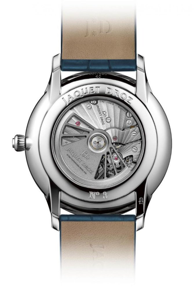 Jaquet Droz J017510240 Blue Complications La-Chaux-De-Fonds Grande Heure Minute Quantiéme - фото 3