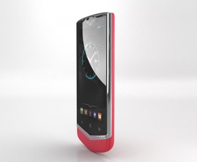 Vertu Gemstone Rose Ruby Constellation Android Titanium - фото 5