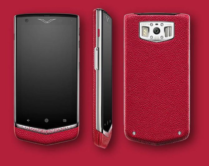 Vertu Gemstone Rose Ruby Constellation Android Titanium - фото 2