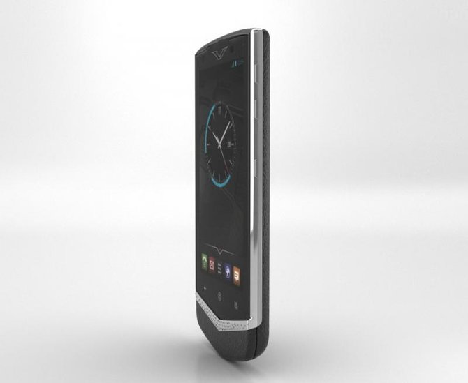Vertu Gemstone Liquorice Sapphire Constellation Android Titanium - фото 4