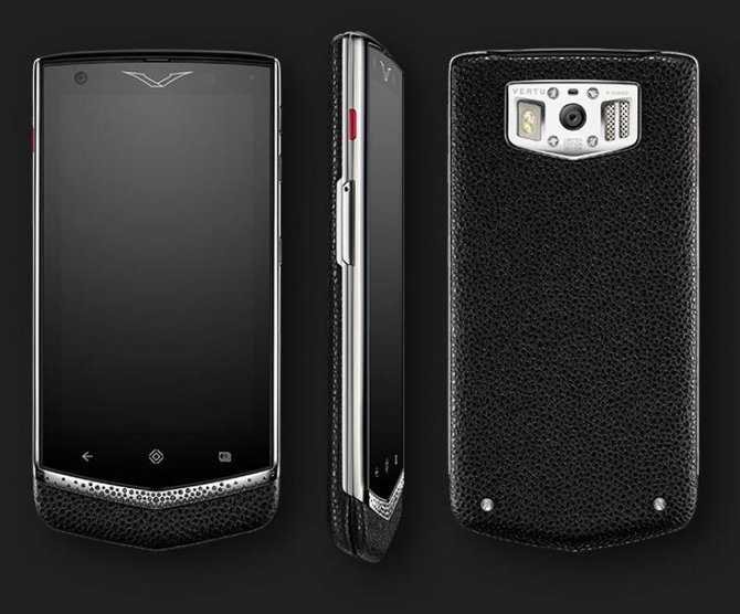 Vertu Gemstone Liquorice Sapphire Constellation Android Titanium - фото 3