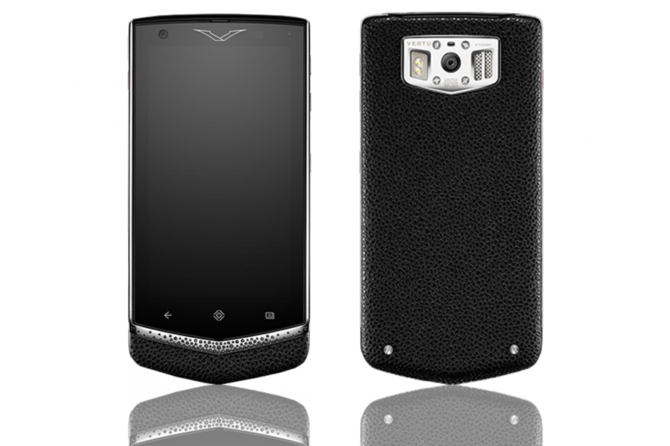 Vertu Gemstone Liquorice Sapphire Constellation Android Titanium - фото 2