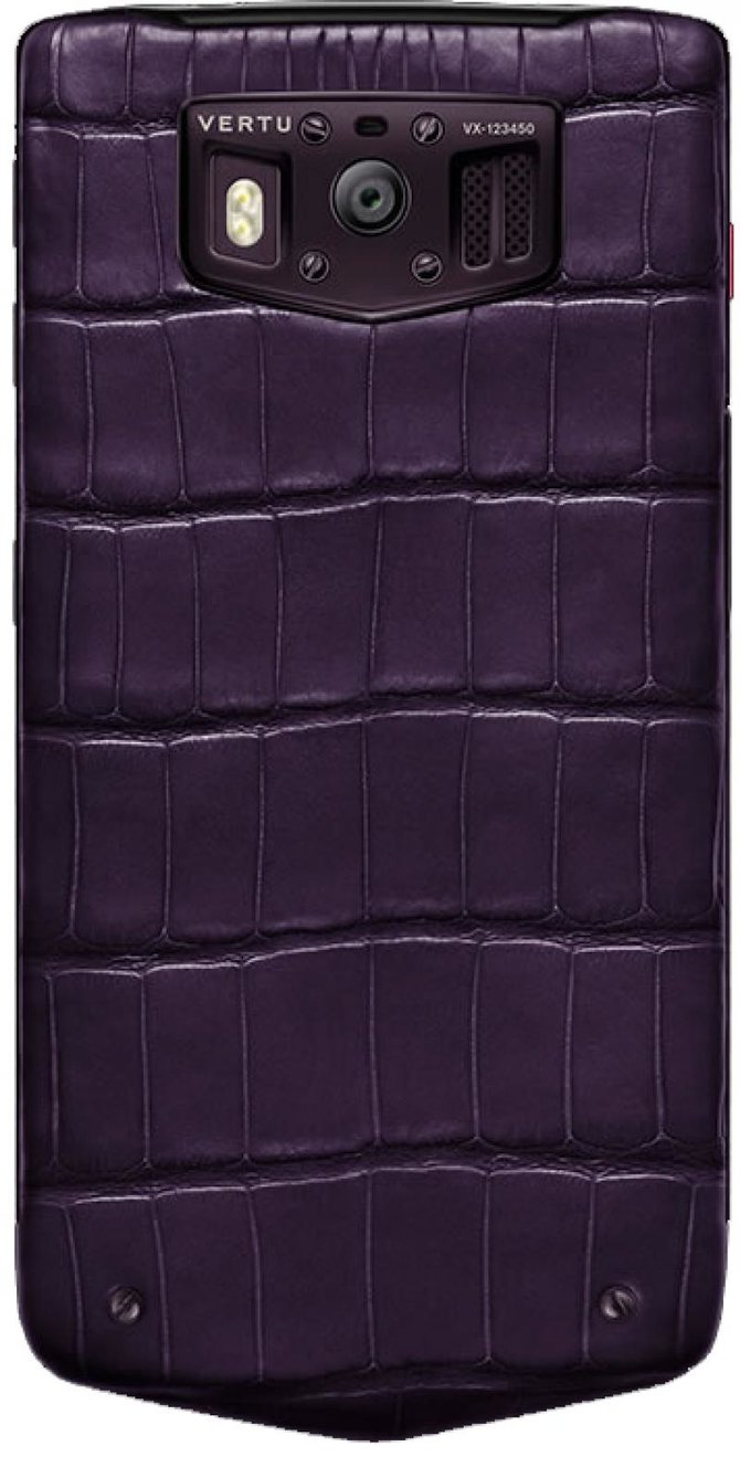 Vertu Android Pure Plum Alligator Constellation Android Titanium - фото 3