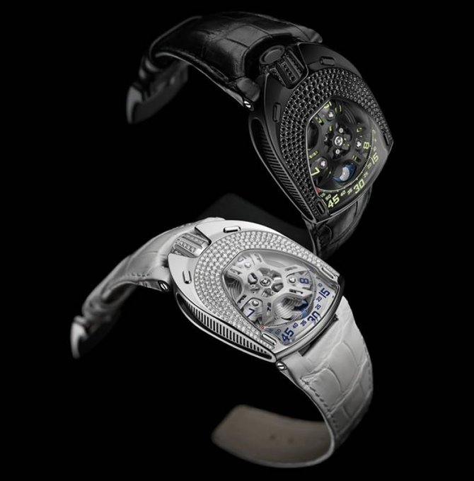 Urwerk UR-106 Lotus UR-105 First Female Model - фото 4