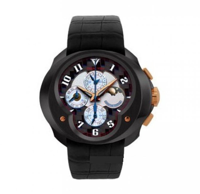 Franc Vila FVa11 Steel PVD Complication Chronograph Fly-Back Haute Horlogerie