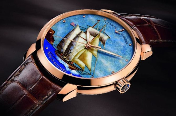 Ulysse Nardin 8156-111-2/BALT Classico Classico Pride of Baltimore Limited Edition 30 - фото 3