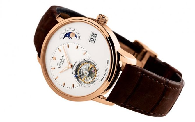 Glashutte Original 93-02-05-05-05 Pano PanoLunar Tourbillon - фото 2