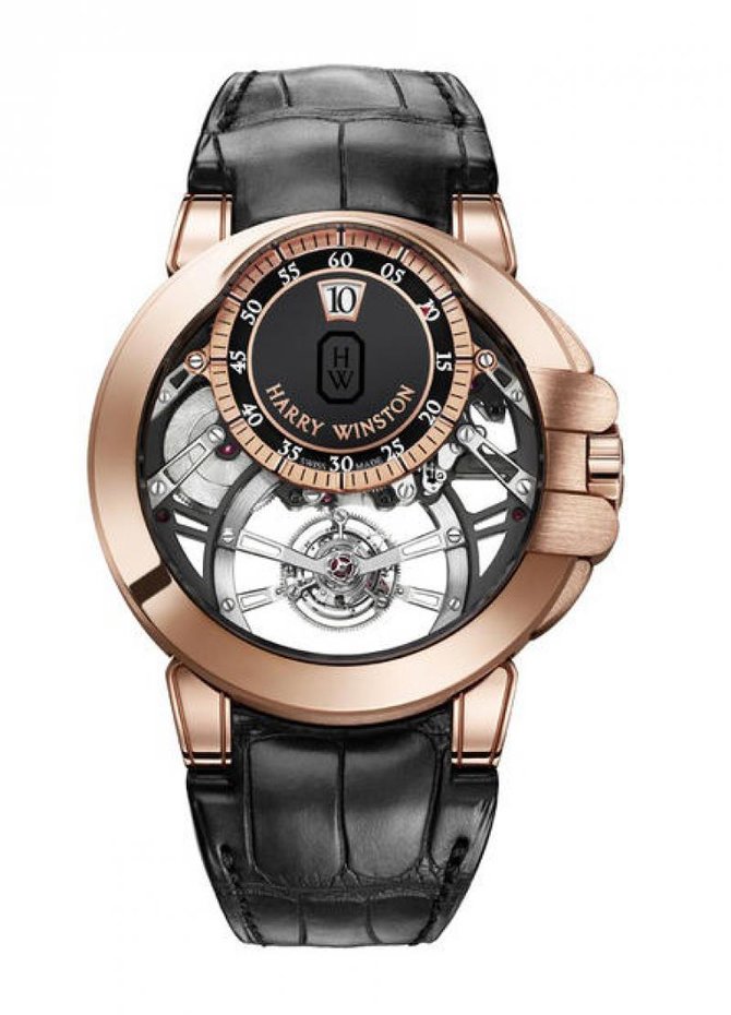 Harry Winston OCEMTJ45RR001 Ocean Ocean Tourbillon Jumping Hour OCEMTJ45RR001 - фото 1