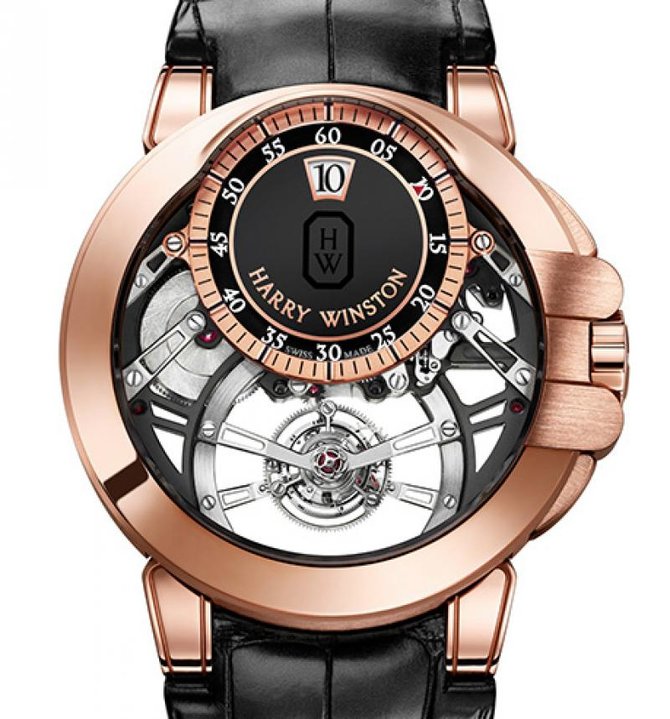 Harry Winston OCEMTJ45RR001 Ocean Ocean Tourbillon Jumping Hour OCEMTJ45RR001 - фото 2