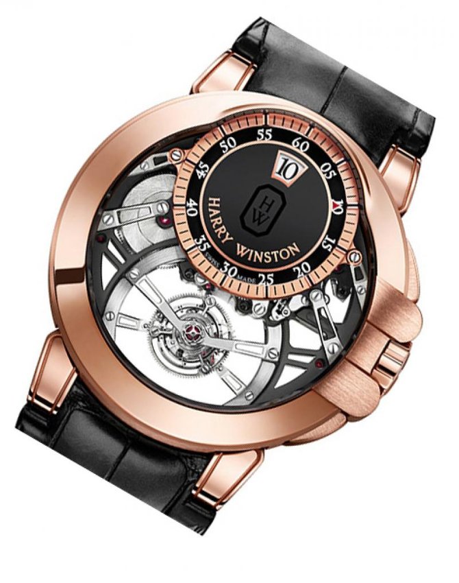 Harry Winston OCEMTJ45RR001 Ocean Ocean Tourbillon Jumping Hour OCEMTJ45RR001 - фото 3