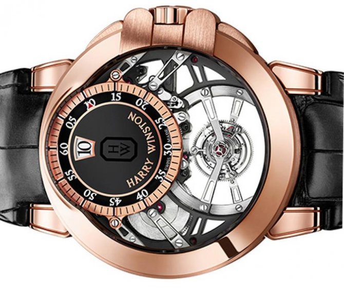 Harry Winston OCEMTJ45RR001 Ocean Ocean Tourbillon Jumping Hour OCEMTJ45RR001 - фото 4